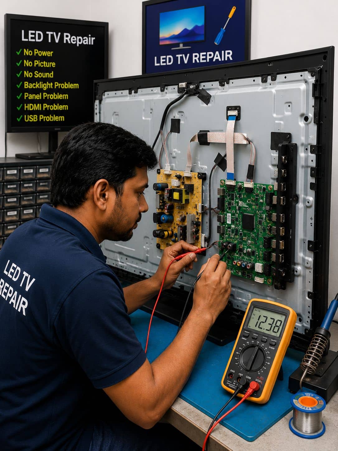LED TV Repair - Kwality Services