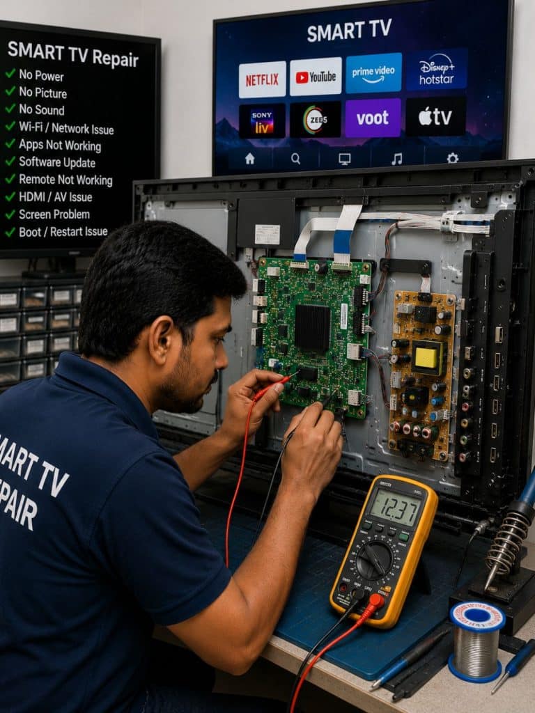 Smart TV Repair - Kwality Services